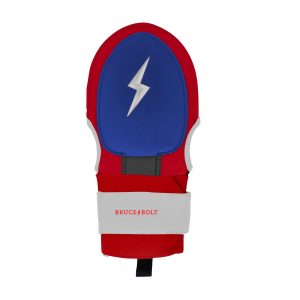 Bear Series Sliding Mitt - Red. White & Blue