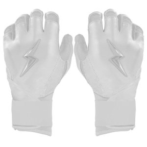 Bear Series Long Cuff Batting Gloves - Whiteout